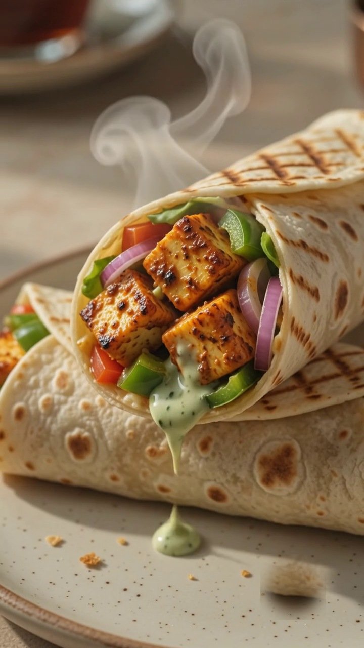 Paneer Tikka Wrap